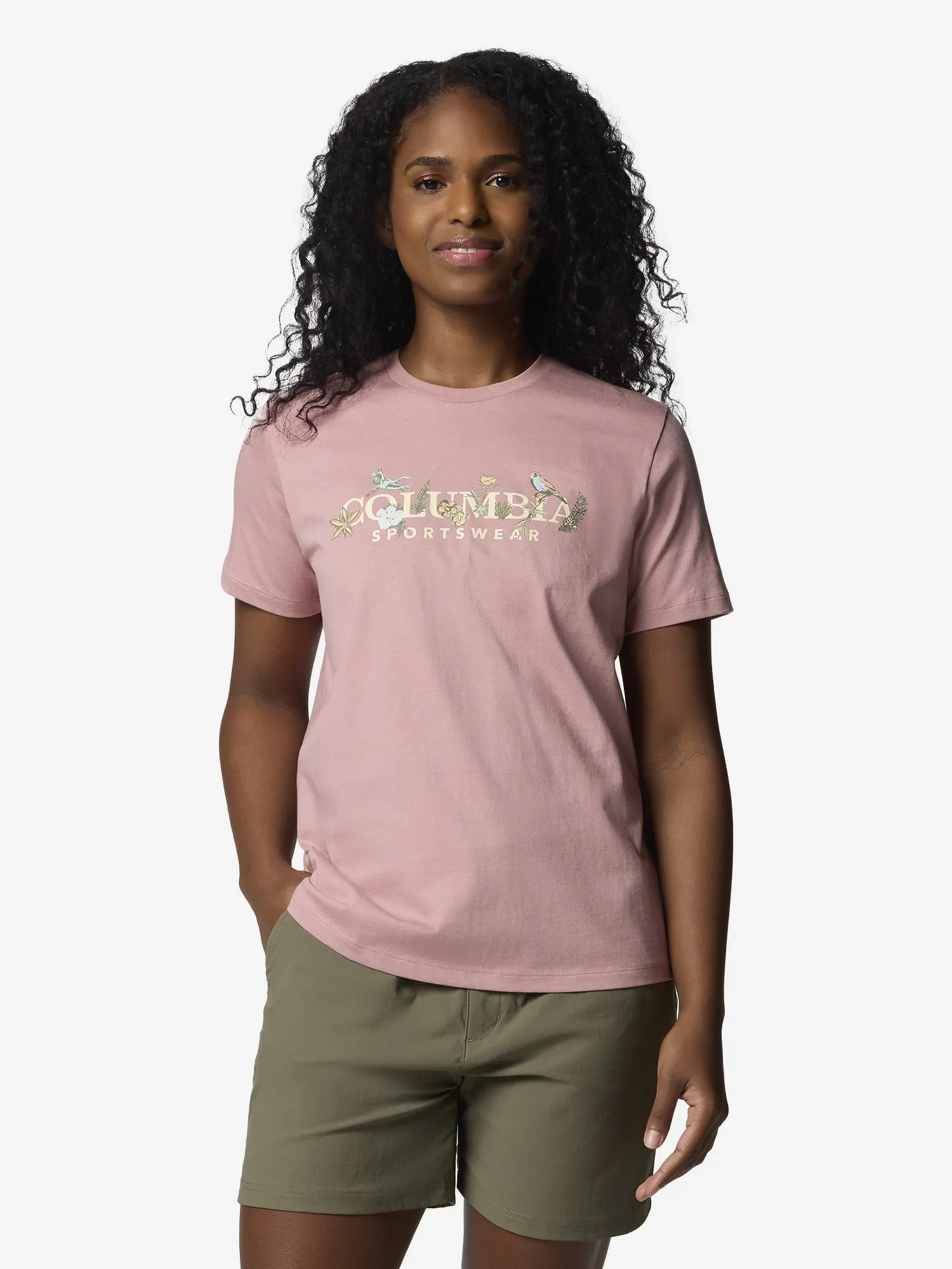Футболка жіноча Columbia Boundless Beauty™ Logo SS Tee Футболка жіноча Columbia Boundless Beauty™ Logo SS Tee
